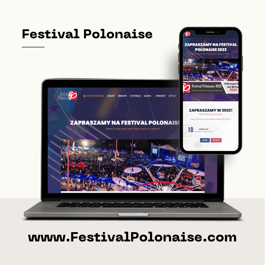 FestivalPolonaise.com – projekt Strony Chicago
