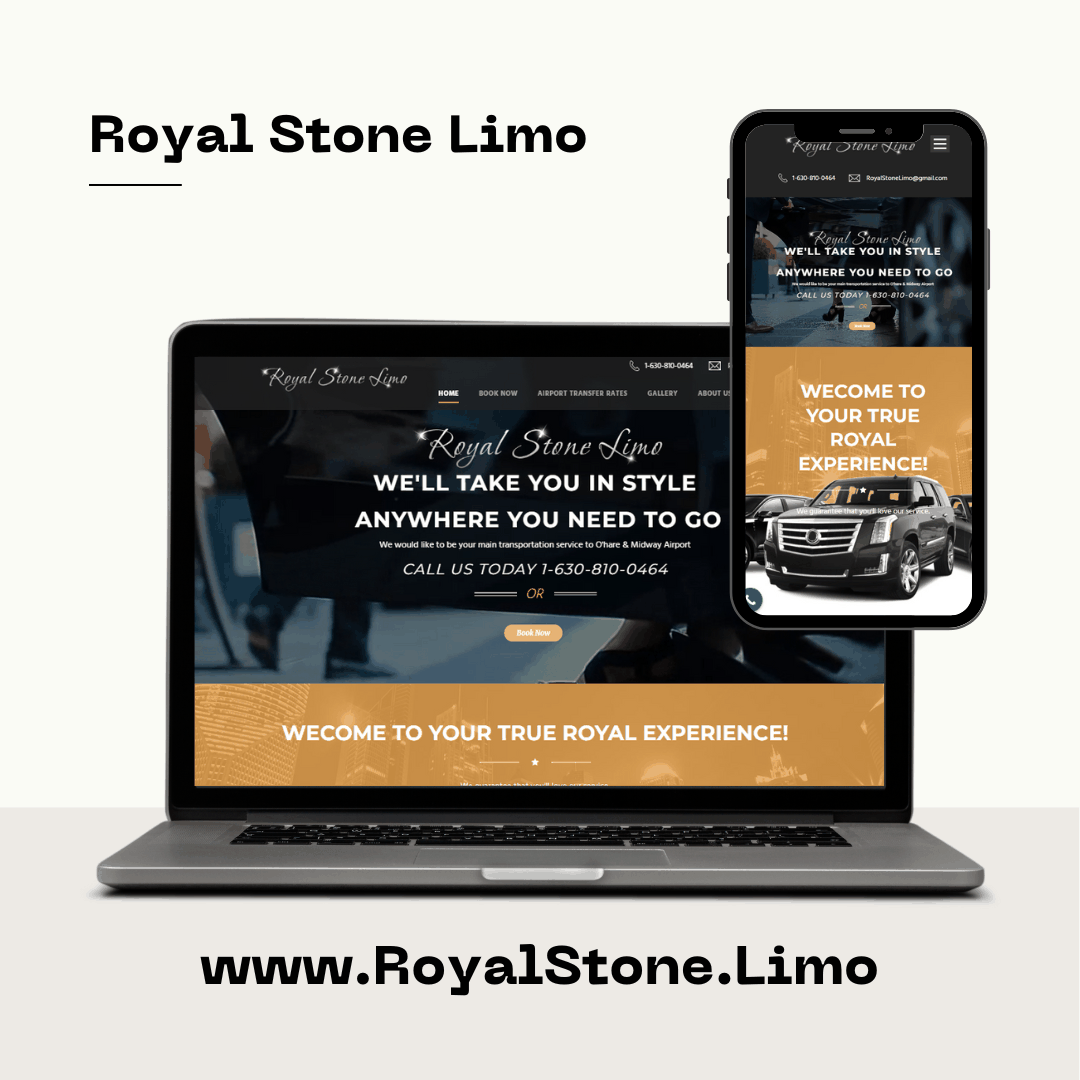RoyalStone.LIMO – projekt Strony Chicago